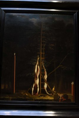 The Corpses of the De Witt Brothers (1672-1675) - Jan de Baen (attributed to) - 4750