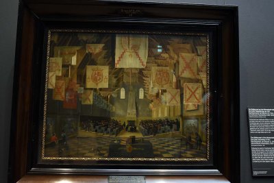 The Ridderzaal of the Binnenhof during the Great Assembly of 1651 - Bartholomeus van Bassen - 4754