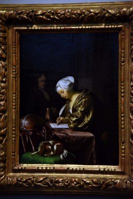 The Letter Writer (1680) - Frans van Mieris (I) - 4777