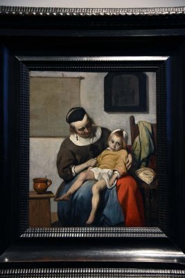 the Sick Child (1664-1666) - Gabriel Metsu - 4784