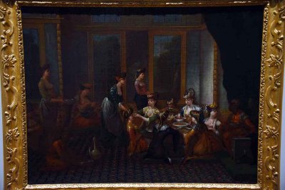 Banquet of Distinguished Turkish Women (1720-1737) - Jean Baptiste Vanmour - 4817
