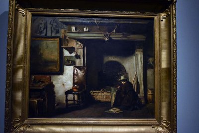 The Studio of the Haarlem Painter Pieter Frederik van Os (1856-1857) - Anton Mauve - 4861