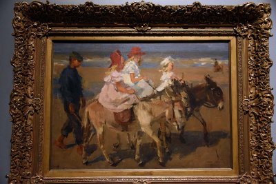 Donkey Rides on the Beach (1890-1901) - Isaac Israels - 4924