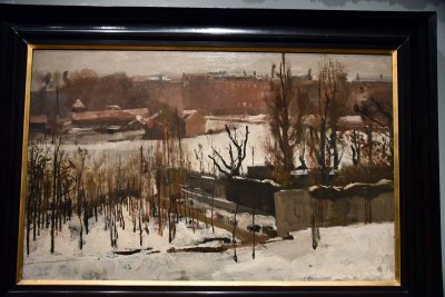 View of the Oosterpark, Amsterdam, in the Snow (1892) - George Hendrik Breitner - 4926
