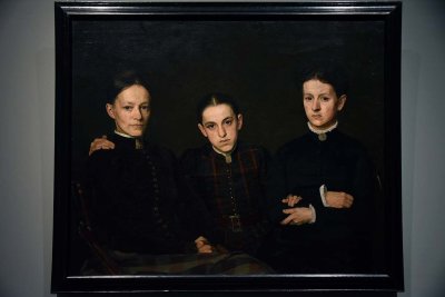 Portrait of Cornelia, Clara and Johanna Veth (1885) - Jan Veth - 4930