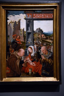 The Adoration of the Magi (1520-1525) - Jan Jansz Mostaert - 4951