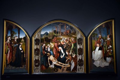 Triptych with the Lamentation of Christ (1508-1510) - Cornelis Engebrechtsz - 4957