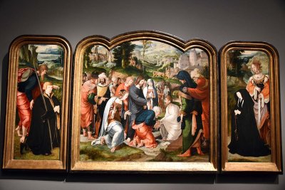 The Raising of Lazarus (1530-1535) -  Aertgen Claesz van Leyden (attributed to) - 4973