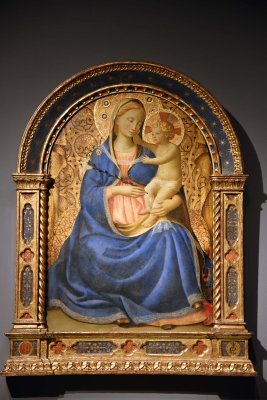 Madonna of Humility (1440) - Fra Angelico - 4993