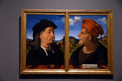 Portraits of Giuliano and Francesco Giamberti da Sangallo (1482-1485) - Piero di Cosimo - 5028