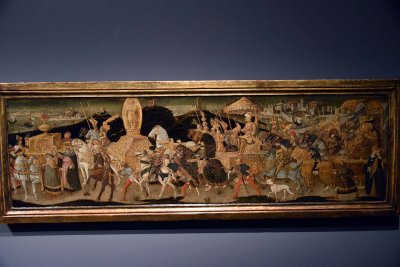 Darius Marching to the Battle of Issus (1450-1455) - Apollonio di Giovanni (workshop of) - 5032