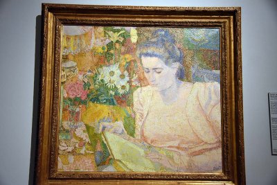 Portrait of Marie Jeanette de Lange (1900) - - Jan Toorop - 5094