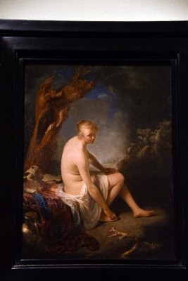 Woman Bathing (1660-1665) - Gerard Dou - 5147