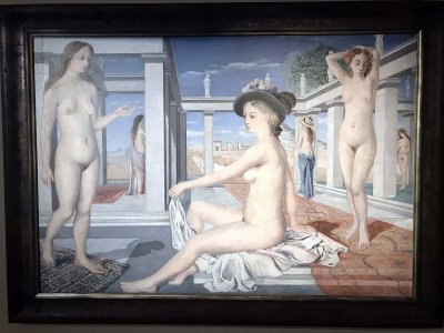 Les courtisanes  (1944) - Paul Delvaux - 1018