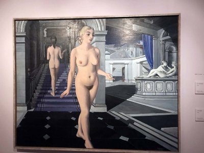 L'Escalier (1946) - Paul Delvaux - 1022