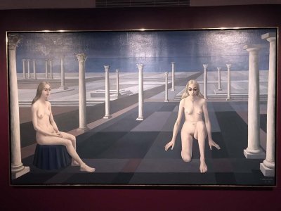 Le Dialogue (1974) - Paul Delvaux - 1025