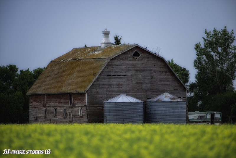 Bin Behind a Barn