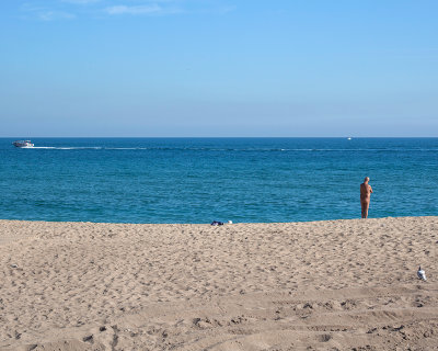 Barcelona nude beach, 2010