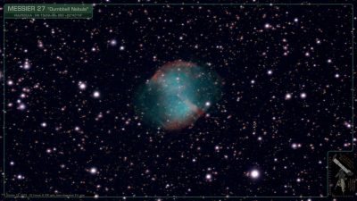Messier 27 Dumbbell Nebula