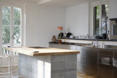 Stainless steel Custom made kitchen  house design
