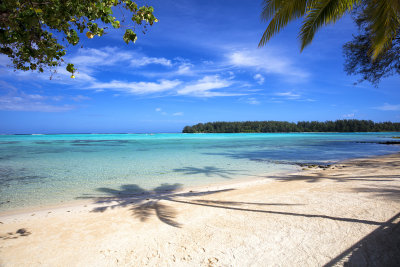 Moorea nouvelle plage  publique Tiahura