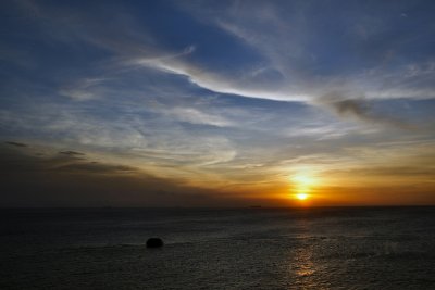 Aruba's sunset makes its case