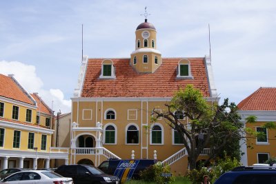 View of Fort Church from fort interior