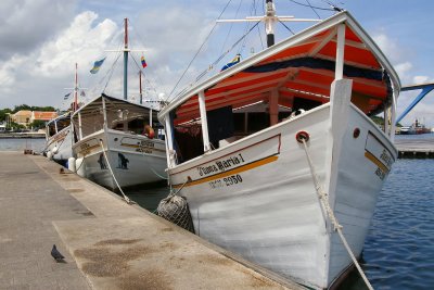 Venezuelan fishing boats, Willemstad