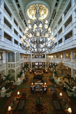 Grand Floridian lobby/atrium