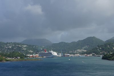 Castries harbor, St. Lucia
