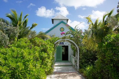Bahamian church, Half Moon Cay