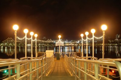 Boardwalk boat dock