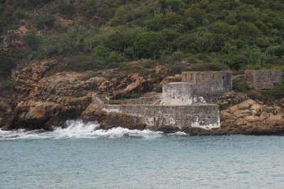WWII ruins on Water Island