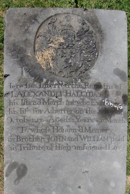 Old gravestones at St. George's