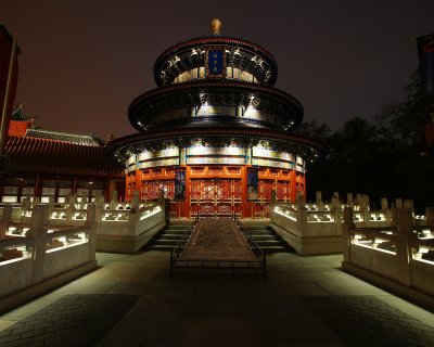 China temple close