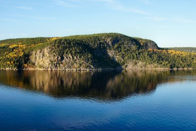 Saguenay river scenery