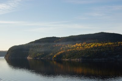 Peaceful Saguenay river