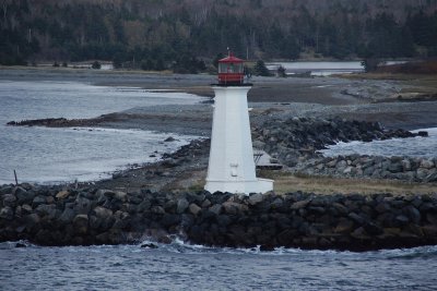 Lighthouse at Halifax harbor entrance