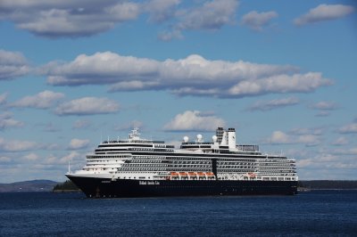 Eurodam from the coastal walk