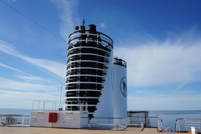 Eurodam cruising the St. Lawrence