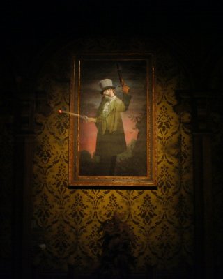 Haunted Mansion, duelling ghost