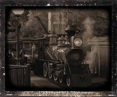 Old-timey train