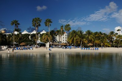 Renaissance beach hotel in Aruba
