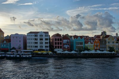 Willemstad, Curacao in the morning