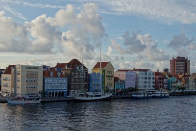 Willemstad, Curacao in the morning