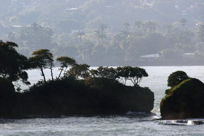 Uvita Island with Limon coast