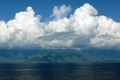 Haiti and cloud cover