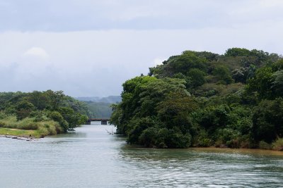 Panama Canal, old French cut