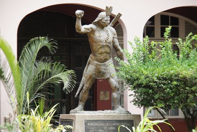 Limon Costa Rica statue