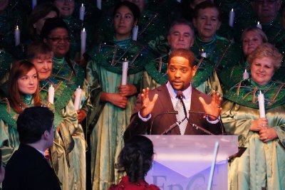 Blair Underwood at the Candlelight Processional